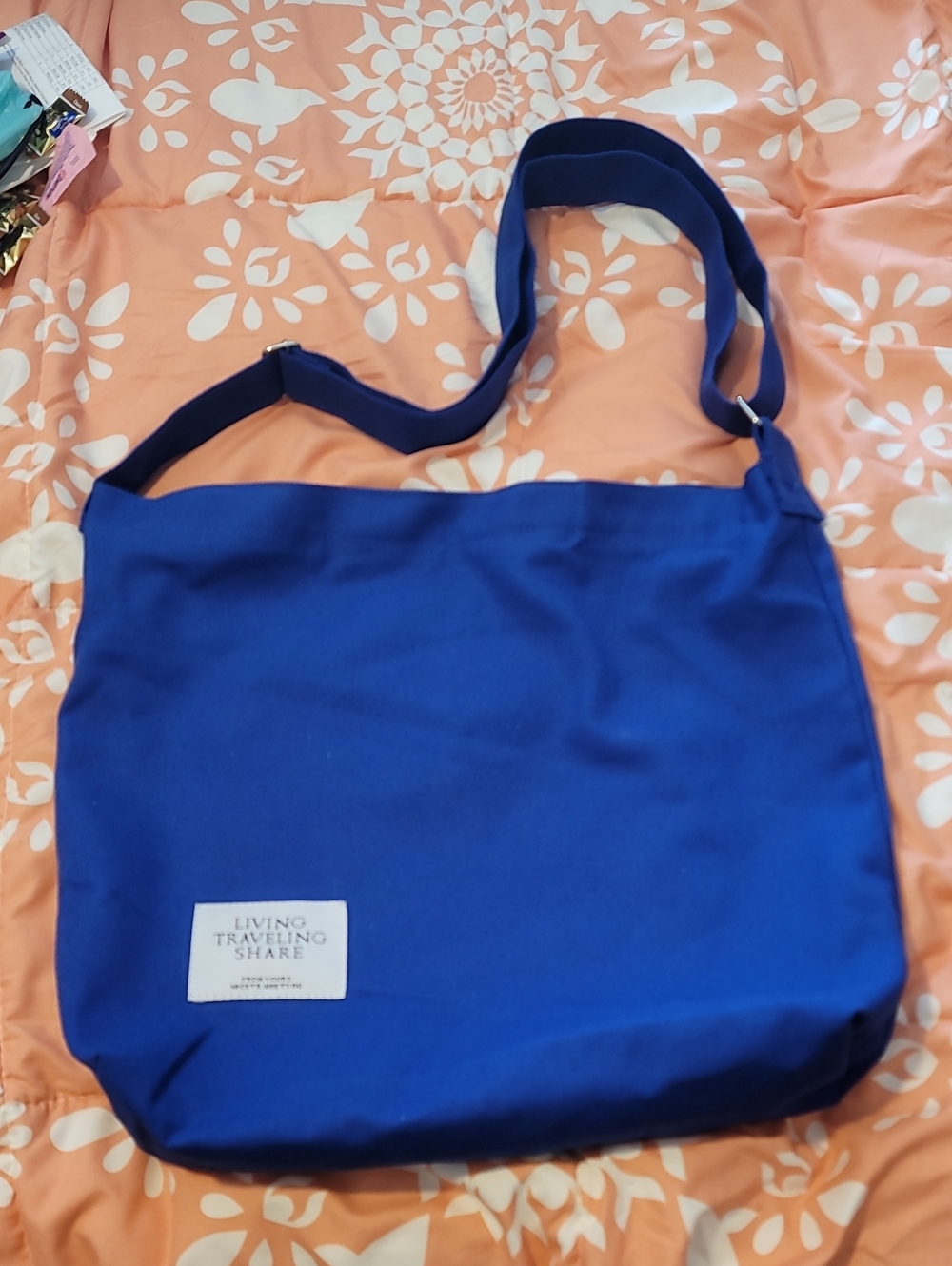 Large Size Canvas Shoulder Bag